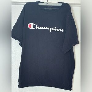 Champion Black T-Shirt